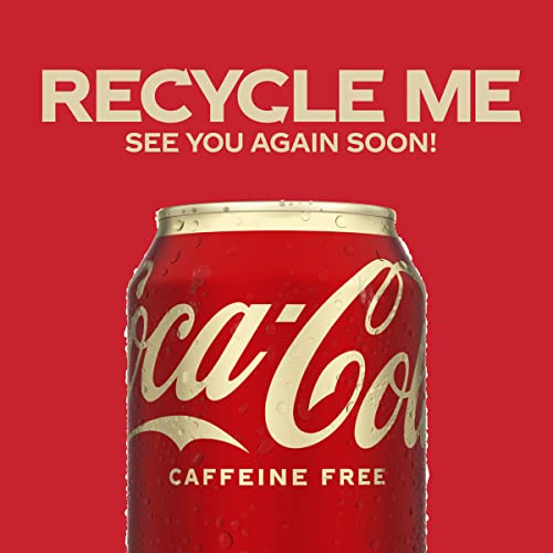 Coca-Cola Caffeine Free Soda Soft Drink, 12 Fl Oz Pack of 12