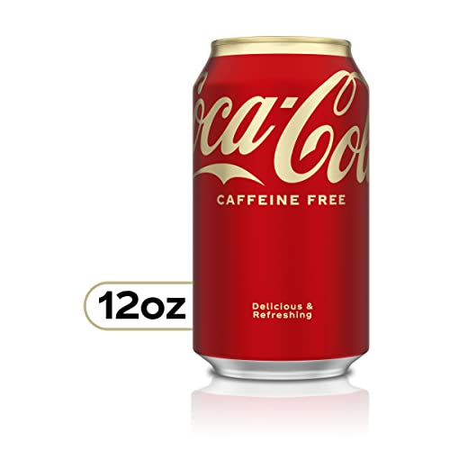 Coca-Cola Caffeine Free Soda Soft Drink, 12 Fl Oz Pack of 12