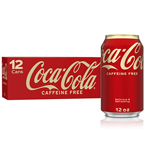 Coca-Cola Caffeine Free Soda Soft Drink, 12 Fl Oz Pack of 12