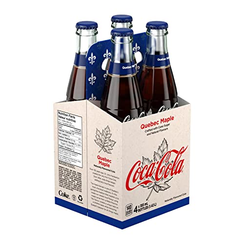 Coca-Cola, Quebec Maple Flavoured 4X355Ml 4 Pack Imported From