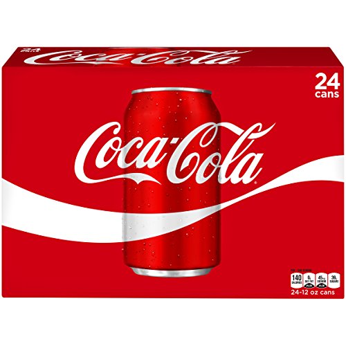 Coca-Cola Soda Soft Drink, 12 Fl Oz, 24 Pack
