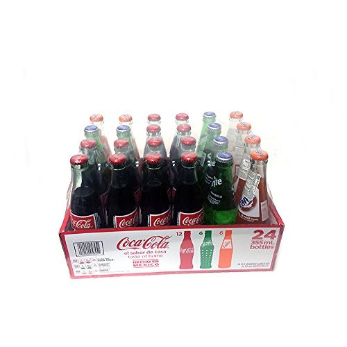 Coca Cola, Sprite, Fanta 12Oz Glass Bottle Pack Of 24 Hecho En