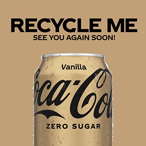 Coca-Cola, Zero Soda, Vanilla, 12 Oz Pack Of 12