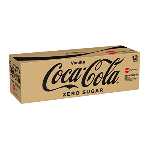 Coca-Cola, Zero Soda, Vanilla, 12 Oz Pack Of 12