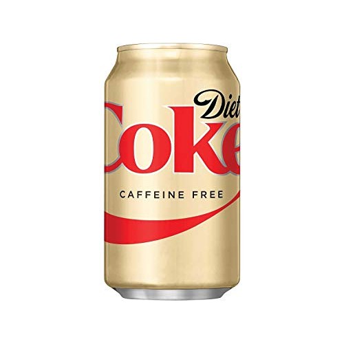 Diet Coke Caffeine Free Soda Soft Drink, 12 Fl Oz, 24 Pack