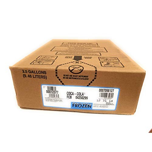 Fcb Coca Cola 2.5 Gallon Bag In Box Soda Syrup