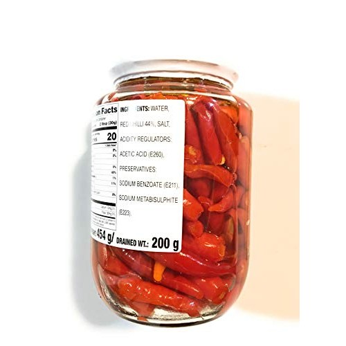 Cock Brand Pickled Red Chili Whole16 Oz-2 Pack 浸紅辣椒