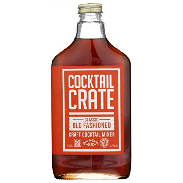 Cocktail Crate, Craft Cocktail Mixer, Classic Old Fashioned, 12....