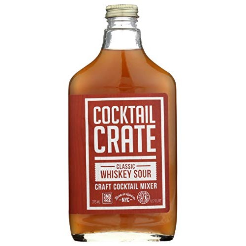 Cocktail Crate, Craft Cocktail Mixer, Classic Whiskey Sour, 12.7