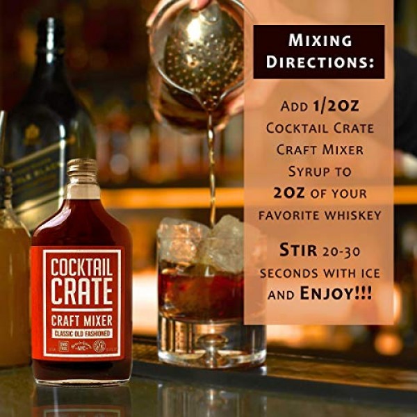 Cocktail Crate Craft Mixer Old Fashioned 3-Pack