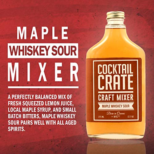 Cocktail Crate Whiskey Lovers 3 Pack Drink Mixers | Award-Winni
