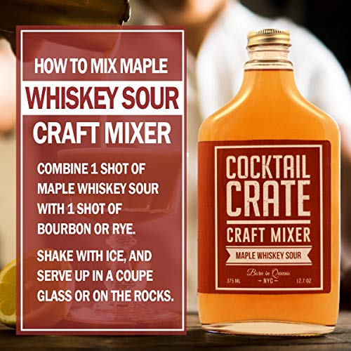 Cocktail Crate Whiskey Lovers 3 Pack Drink Mixers | Award-Winni