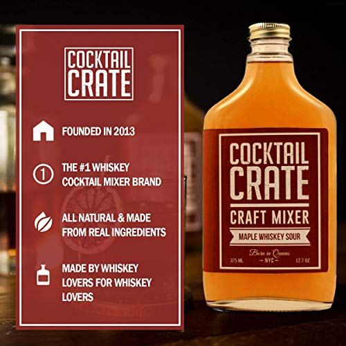 Cocktail Crate Whiskey Lovers 3 Pack Drink Mixers | Award-Winni