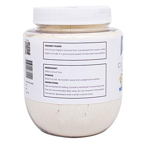 Coco House Organic Coconut Flour Pet Jar | Usda Organic &Amp; Non-Gm