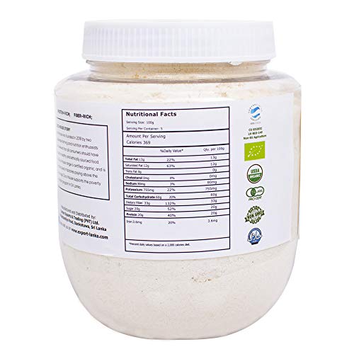 Coco House Organic Coconut Flour Pet Jar | Usda Organic &Amp; Non-Gm