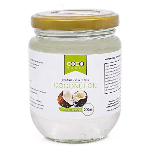 Coco House Organic Extra Virgin Coconut Oil Unrefined, Unrefined