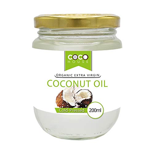 Coco House Organic Extra Virgin Coconut Oil Unrefined, Unrefined