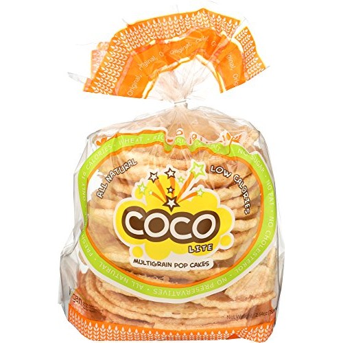 Coco International Lite Multigrain Pop Cakes, Original, 2.64 Oz