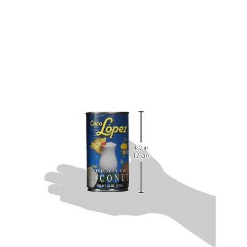 Coco Lopez - Real Cream Of Coconut - 15 Ounce Can - Original Fre Coco Lopez - Real Cream Of Coconut - 15 Ounce Can - Original Fre