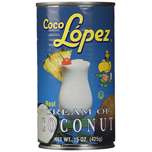 Coco Lopez - Real Cream Of Coconut - 15 Ounce Can - Original Fre Coco Lopez - Real Cream Of Coconut - 15 Ounce Can - Original Fre