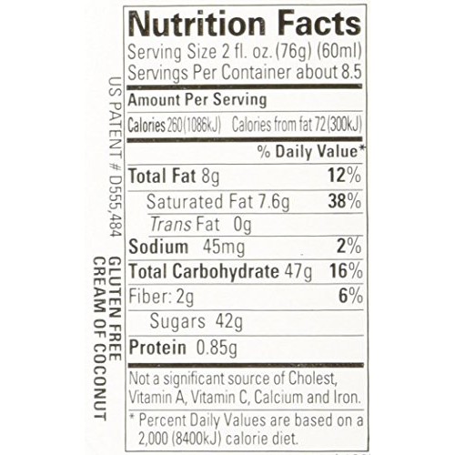 Coco Reàl, Cream Of Coconut, 16.9 Fl Oz Squeezable Bottle, Indiv