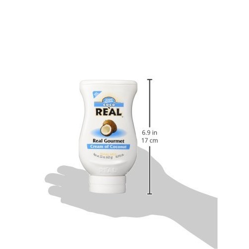 Coco Reàl, Cream Of Coconut, 16.9 Fl Oz Squeezable Bottle, Indiv