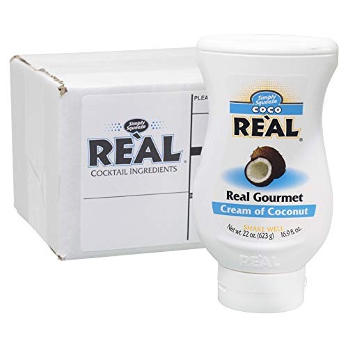 Coco Reàl, Cream Of Coconut, 16.9 Fl Oz Squeezable Bottle, Indiv