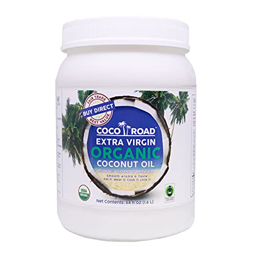 Coco Road Organic &Amp; Fair Trade Virgin Coconut Oil, 54 Fl Oz
