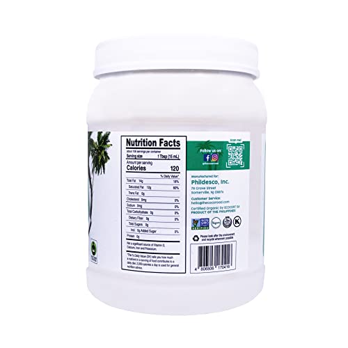 Coco Road Organic &Amp; Fair Trade Rbd Coconut Oil 54 Fl Oz