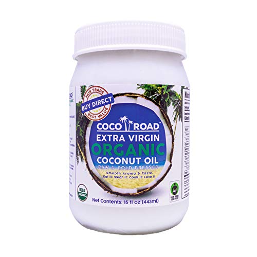 Coco Road Organic &Amp; Fair Trade Virgin Coconut Oil 15 Fl Oz
