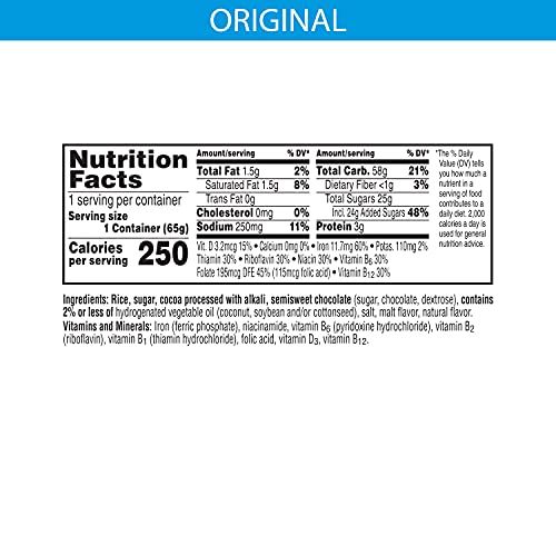 Kellogg’S Cocoa Krispies Breakfast Cereal In A Cup 2.3Oz Pack O