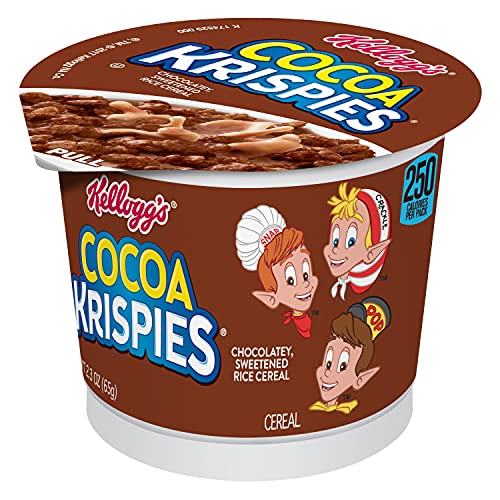 Kellogg’S Cocoa Krispies Breakfast Cereal In A Cup 2.3Oz Pack O
