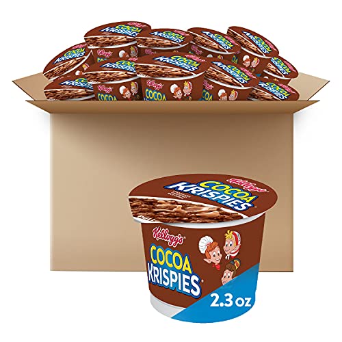 Kellogg’S Cocoa Krispies Breakfast Cereal In A Cup 2.3Oz Pack O