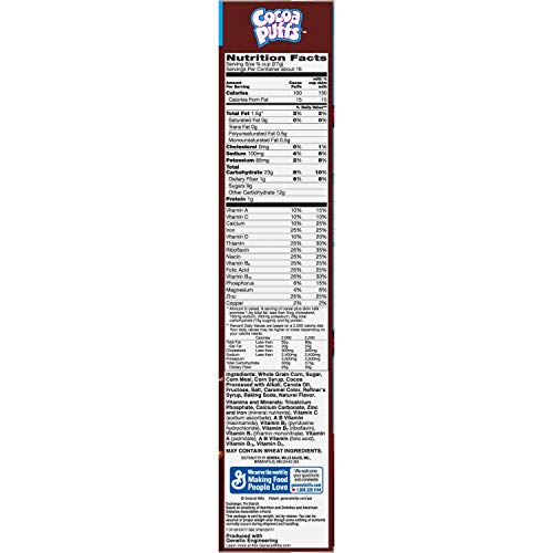 Cocoa Puffs, Large Size, 15.2 Oz