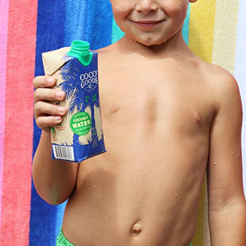 Cocogoodsco Single-Origin 100% Organic Coconut Water, Non-Gmo, N
