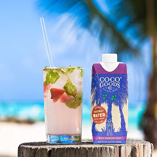Cocogoodsco Single-Origin Natural Coconut Water With Fresh Passi
