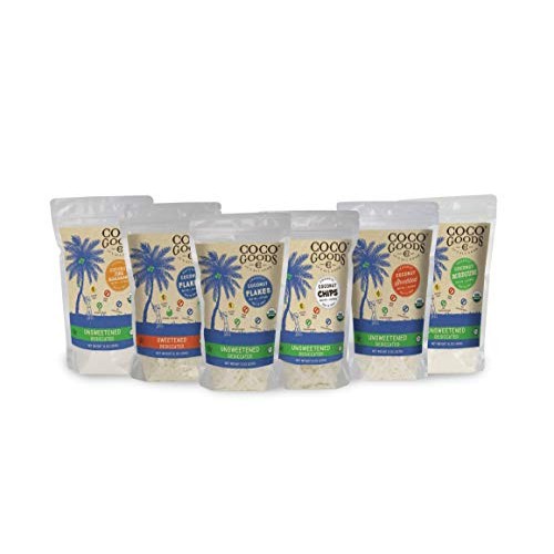 Cocogoodsco Single-Origin Organic Unsweetened Desiccated Coconut