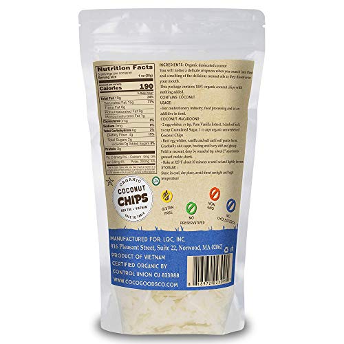 Cocogoodsco Single-Origin Organic Unsweetened Desiccated Coconut