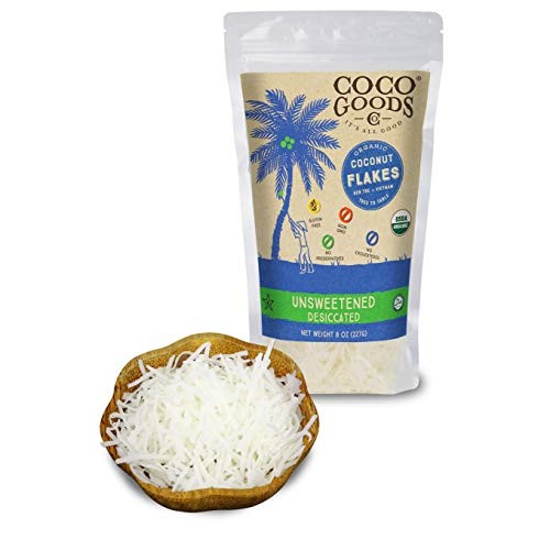 Cocogoodsco Single-Origin Organic Unsweetened Desiccated Coconut