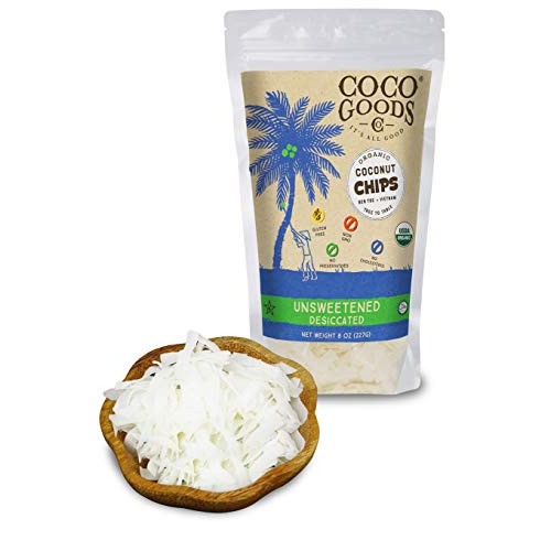 Cocogoodsco Single-Origin Organic Unsweetened Desiccated Coconut