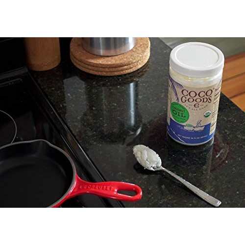 Cocogoodsco Single-Origin Organic Virgin Coconut Oil, Cold-Press