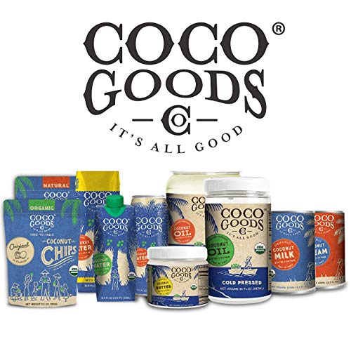 Cocogoodsco Single-Origin Organic Virgin Coconut Oil, Cold-Press