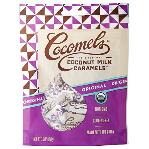 Cocomels Coconut Milk Caramels, Original, Sea Salt, And Coconut