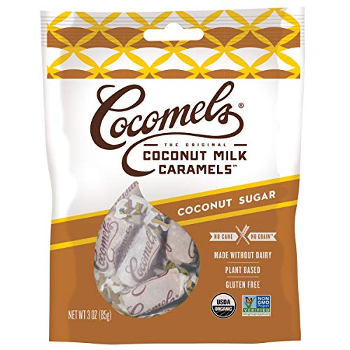 Cocomels Coconut Milk Caramels, Original, Sea Salt, And Coconut