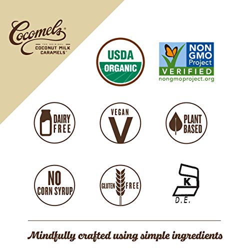 Cocomels Coconut Milk Caramels, Sea Salt Flavor, Organic Candy,
