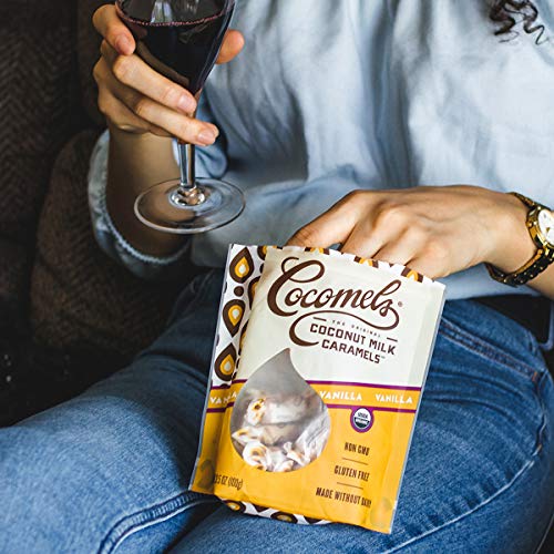 Cocomels Coconut Milk Caramels, Vanilla Flavor, Organic Candy, D