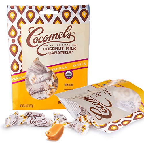 Cocomels Coconut Milk Caramels, Vanilla Flavor, Organic Candy, D