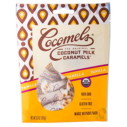 Cocomels Coconut Milk Caramels, Vanilla Flavor, Organic Candy, D