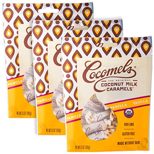 Cocomels Coconut Milk Caramels, Vanilla Flavor, Organic Candy, D