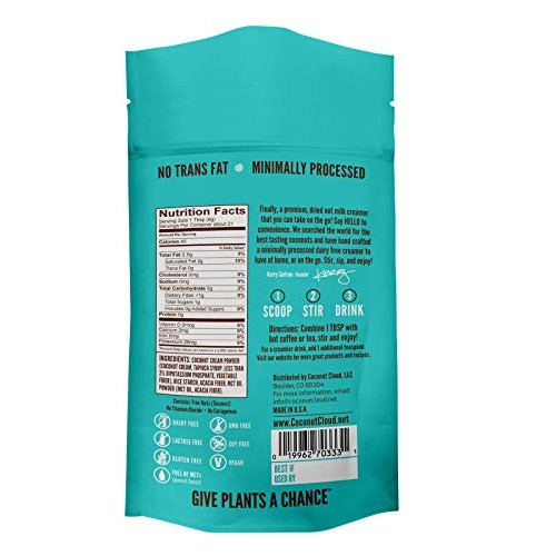 Coconut Cloud: Shelf Stable Vegan Coffee Creamer | Keto Friendly